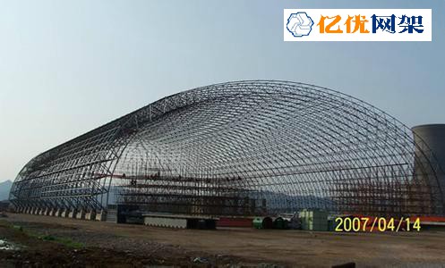 天门料棚网架